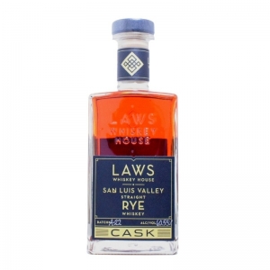 Laws Cask Strength Rye Whiskey